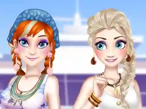 Permainan Ella and Anna Spring Break secara online