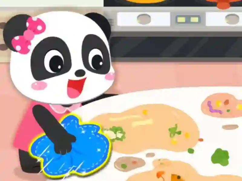 Permainan Baby Panda Cleanup secara online