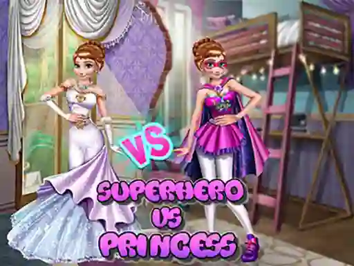 Permainan Annie Superhero vs Princess secara online
