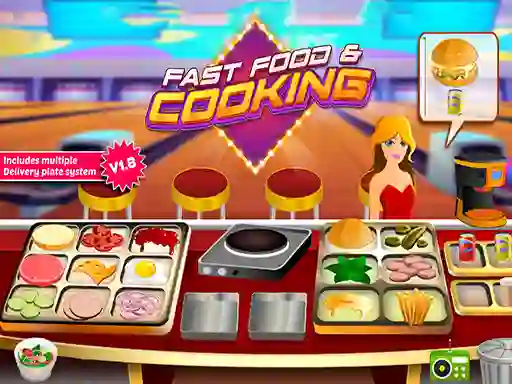 Permainan Fast Food & Cooking secara online