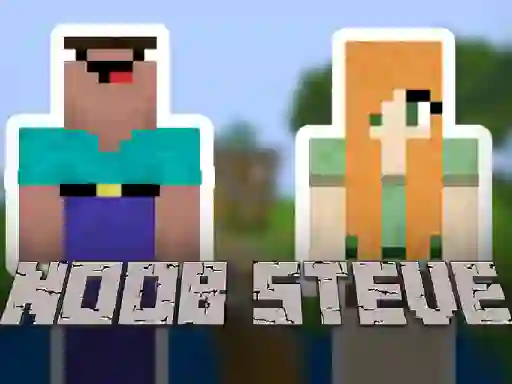 Permainan Noob Steve secara online