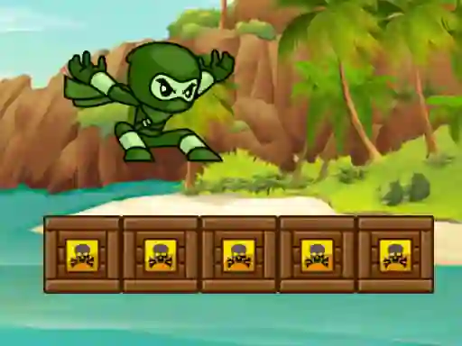Permainan Green Ninja Run secara online