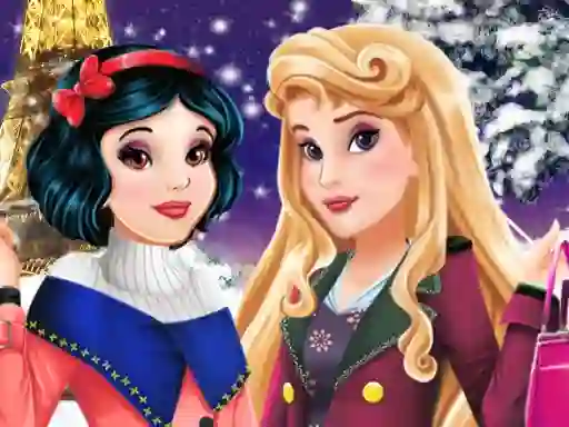 Permainan Aurora and Snow White Winter Fashion secara online