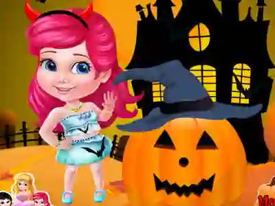 Permainan Halloween Pumpkin Decor secara online