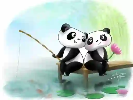 Permainan Pandas Slide secara online