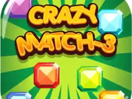 Permainan Crazy Match-3 secara online