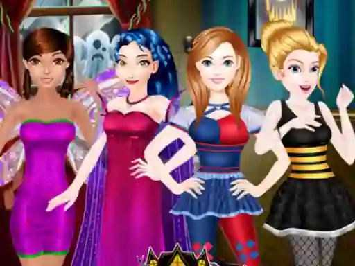Permainan Royal Halloween Party Dress Up secara online
