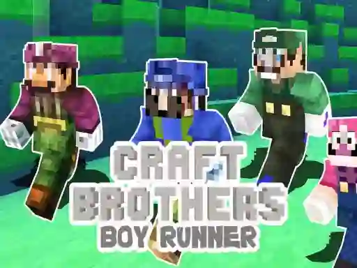 Permainan Craft Bros Boy Runner secara online