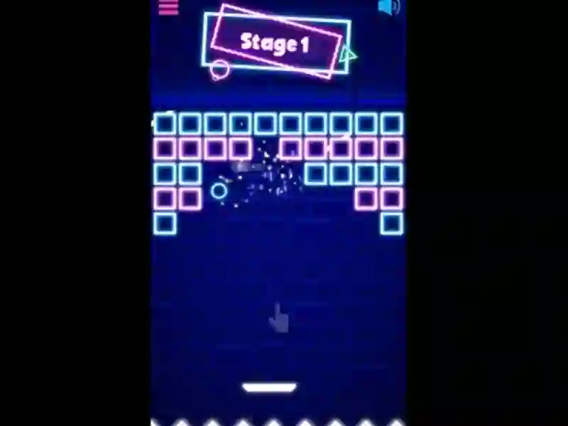 Permainan Neon Bricks secara online