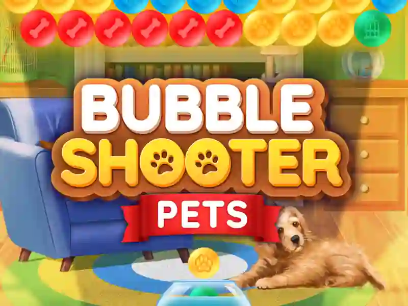 Permainan Bubble Shooter Pet Match secara online