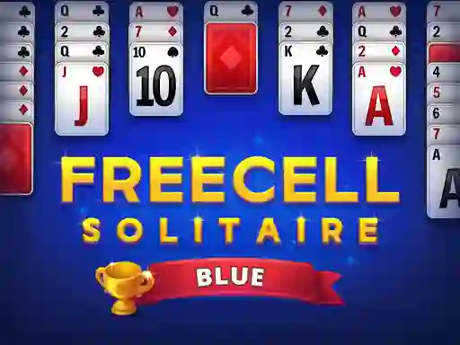 Permainan Freecell Solitaire Blue secara online