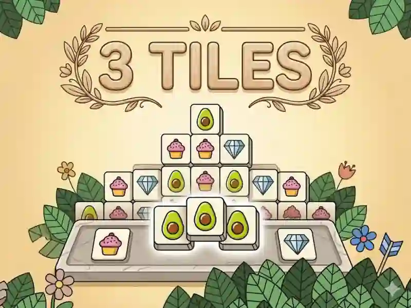 Permainan 3 Tiles secara online