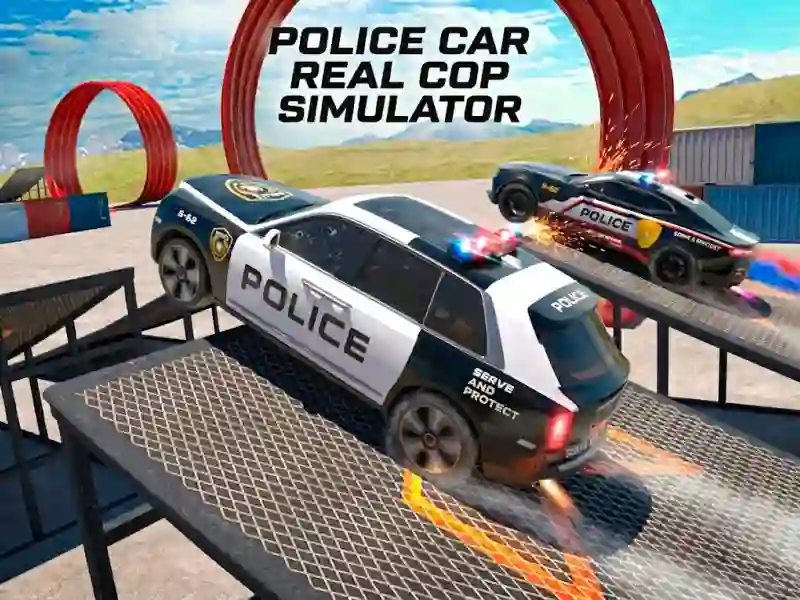 Permainan Police Car Real Cop Simulator secara online