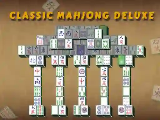 Permainan Mahjong Classic Deluxe secara online