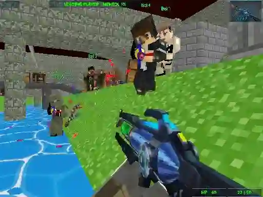 Permainan GunGame Paintball Wars secara online