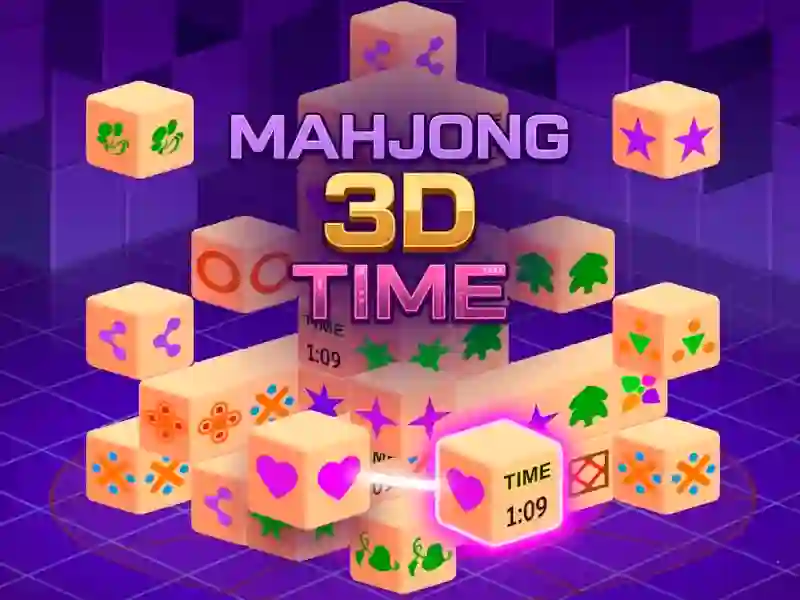 Permainan Mahjong 3D Time secara online