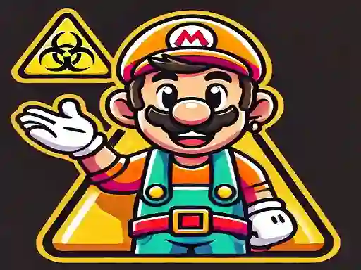 Permainan Super Mario Hangman secara online