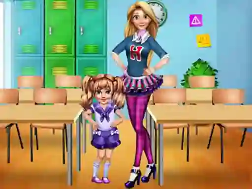 Permainan First Day Of School Preps secara online