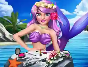 Permainan Princess Mermaid Makeup Style secara online
