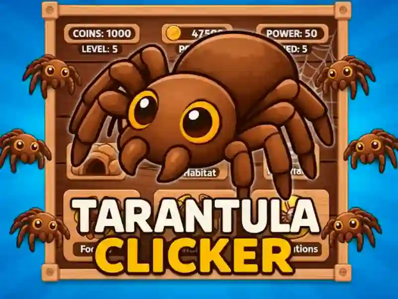 Permainan Tarantula Clicker secara online