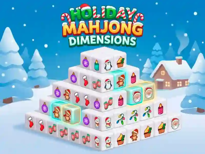Permainan Holiday Mahjong Dimensions secara online