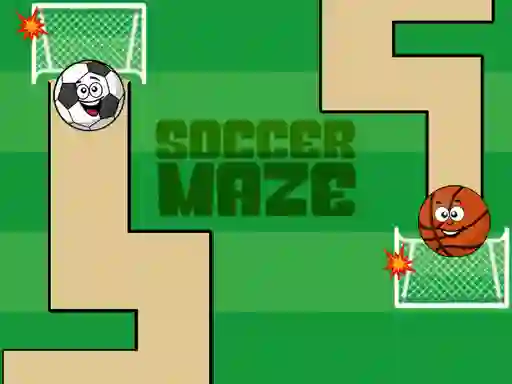 Permainan Soccer Maze secara online
