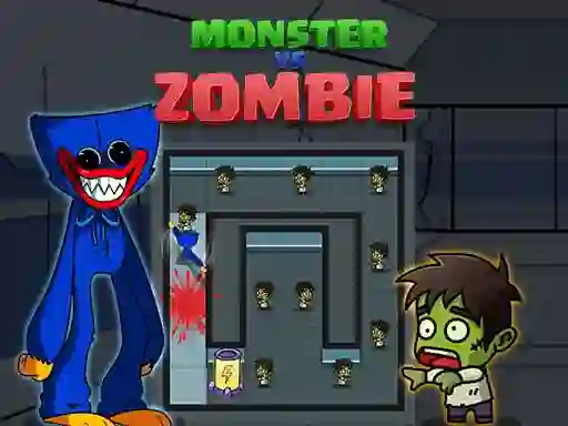 Permainan Monster vs Zombie secara online