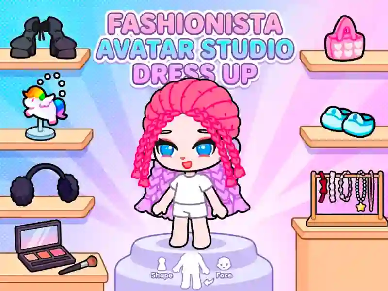 Permainan Fashionista Avatar Studio Dress Up secara online