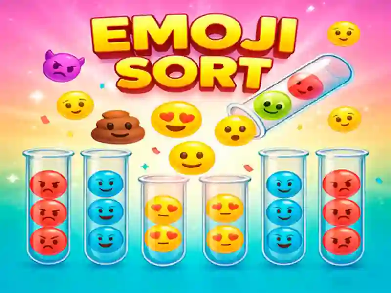 Permainan Emoji Sort secara online