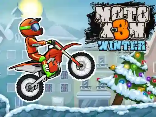 Permainan Moto X3M 4 Winter secara online