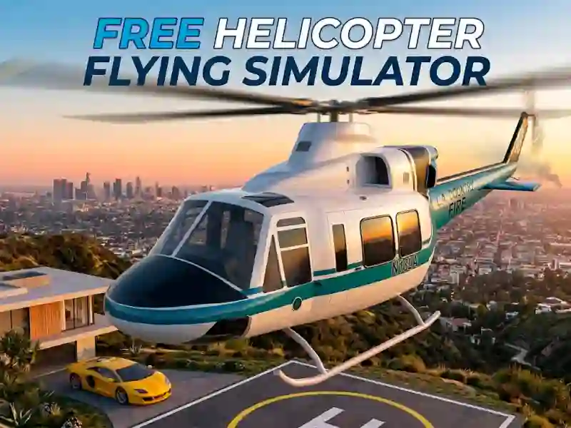 Permainan Free Helicopter Flying Simulator secara online