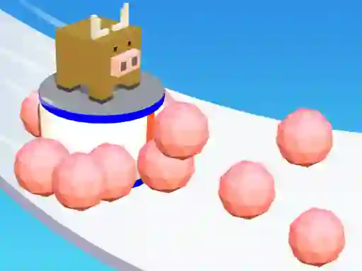 Permainan Sticky Ball Rush secara online