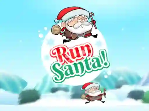 Permainan Run Santa secara online