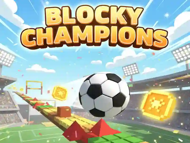 Permainan Blocky champions secara online