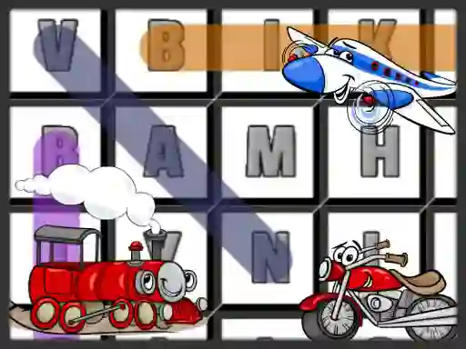 Permainan Word Search Transport secara online
