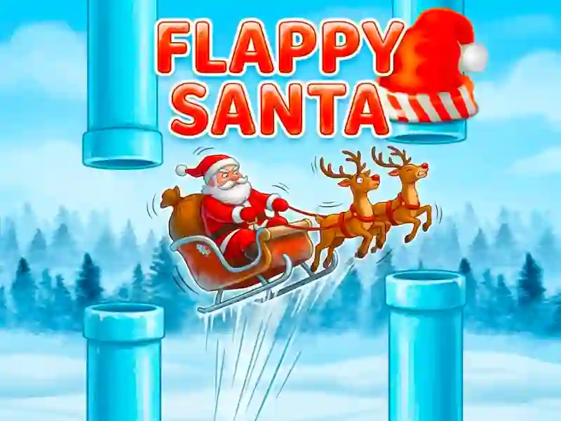 Permainan Flappy Santa secara online