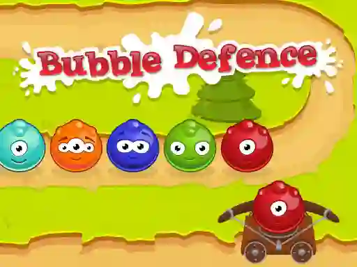 Permainan Bubble Defence secara online