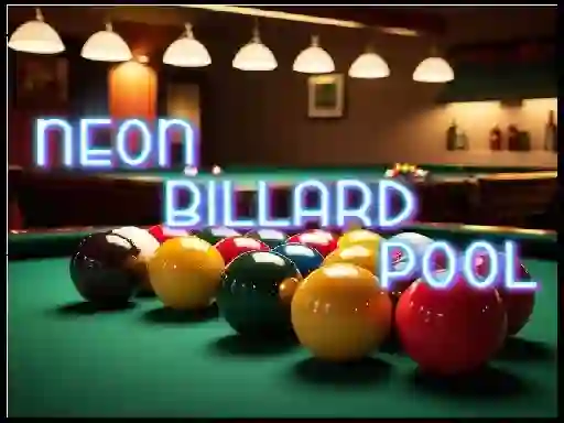Permainan Neon Billard Pool secara online