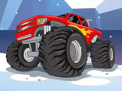 Permainan Monster Truck Wheels Winter secara online