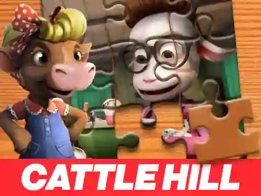 Permainan Christmas at Cattle Hill Jigsaw Puzzle secara online