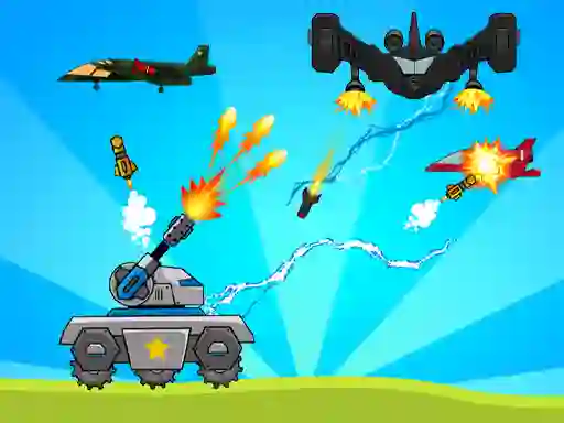 Permainan Tank War Defense secara online