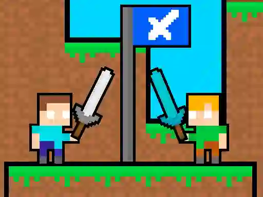 Permainan Friends Battle Swords Drawn secara online
