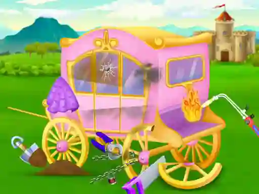Permainan Princess Castle Cleaning secara online