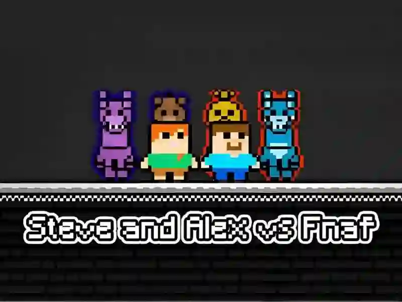Permainan Steve and Alex vs Fnaf secara online