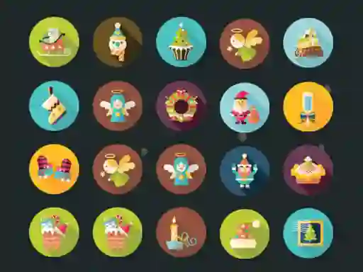 Permainan Count Holiday Cards secara online