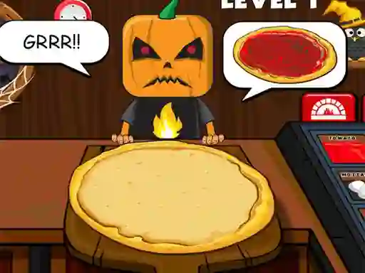 Permainan Halloween Pizzeria secara online