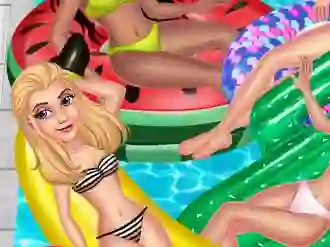 Permainan Princess Pool Party Floats secara online