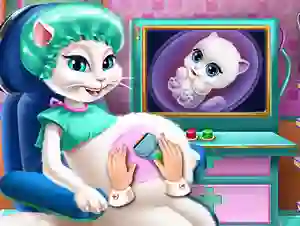 Permainan Kitty Pregnant Check-up secara online