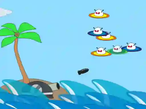 Permainan Island Defenders secara online