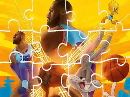 Permainan Space Jam Jigsaw secara online